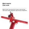 Archery Recurve Bow Sight Iron Adjustable T Shape Quick Release