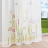 Bailey Jo Curtain Ruffle Tape Floral Curtains with Flowers Butterflies