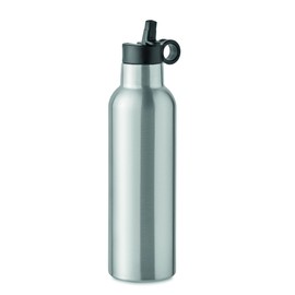 PromotionGift - Double wall bottle 700 ml - Matt Silver