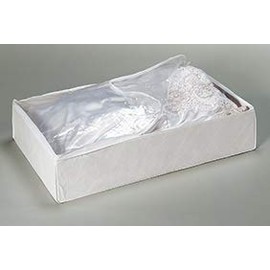 Foster-Stephens, inc Non-Woven PP Comforter & Storage Bag | Reusable | Underbed Storage | Medium | Set of 2