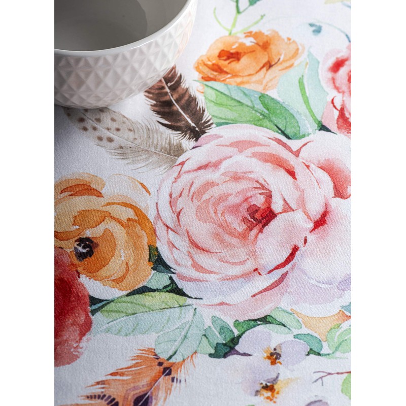 Maison d' Hermine Tablecloths 100% Cotton 140cm x 230cm Decorative