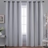 Anytime Home Curtains Blackout and Sheer Layered Solid Window Curtain