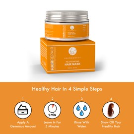 Hairworthy Hairrepair Rejuvenating Hair Mask, Instant Nourishing Treatment, Intensive Deep Revitalizing Formula for Soft, Shiny and Healthy Hair.