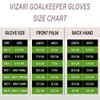 Vizari Replica F.P. Soccer Goalkeeper Gloves with Finger Support for