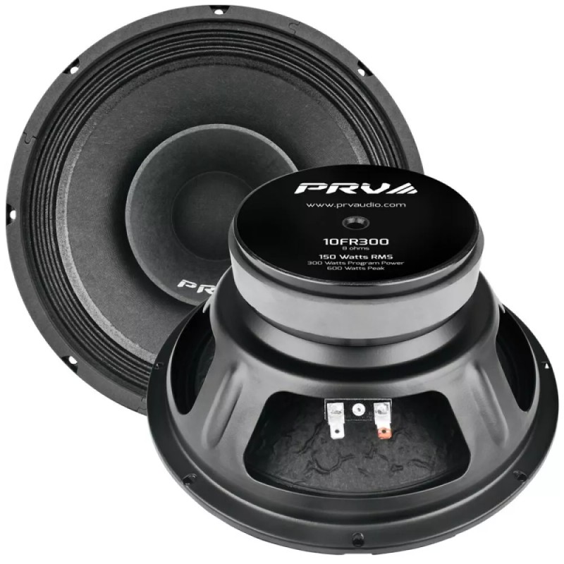 PRV Audio 2x PRV Audio 10FR300 Full Range 10" Loudspeakers