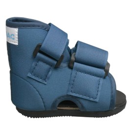 Darco International Slimline Cast Boot -Pediatric Medium (US Child 8 -11.5) – Lightweight Post-Operative Support – Navy – Part # SLO2NP