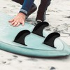 Namvo 3Pcs TPU Soft Top Surf Fins & 6 Fins