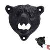 Wall Mount Bottle Opener,Bear Head Shape Bottle Opener,Cast Iron Bear