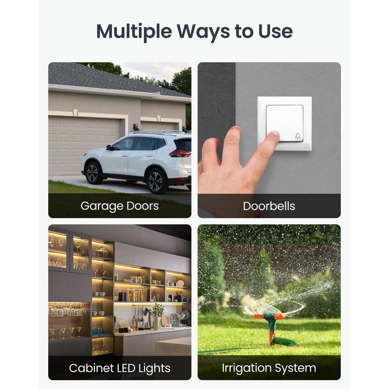 SwitchBot WiFi Switch Compatible with Alexa/Apple Home/Google Home/Matter (Hub Required),