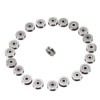Fayelume 20 PCS Small Pulley, Small Bearings, V Groove Bearing,