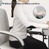 BONTEC Arm Rest Support Extender for Desk Armrest Pad Rotating