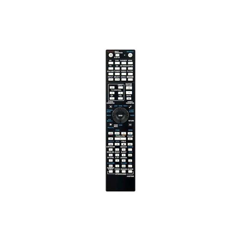 AXD7596 Replacement Remote Control fits for Pioneer AXD7595 AXD7615 VSX-925