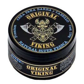 Cera NATURAL SUPER FRESCA calidad Premium para Barba, Bigote y Cabello, Alta fijacin, Aroma Refrescante y Atractivo, Cruelty-Free, Origen Natural,... 