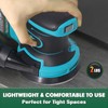 Mayoki 5" Random Orbit Sander Compatible with Makita 18v Battery,