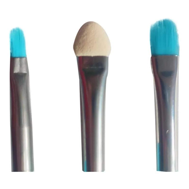 LS Set Brochas Maquillaje Pestañas 5 Piezas