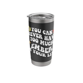 Retro Groovy You Can Never Have Too Much EMBER In Your Life Stainless Steel Insulated Tumbler