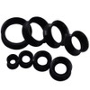 Longbeauty 11 Pair Thin Silicone Ear Skin Flexible Flesh Double