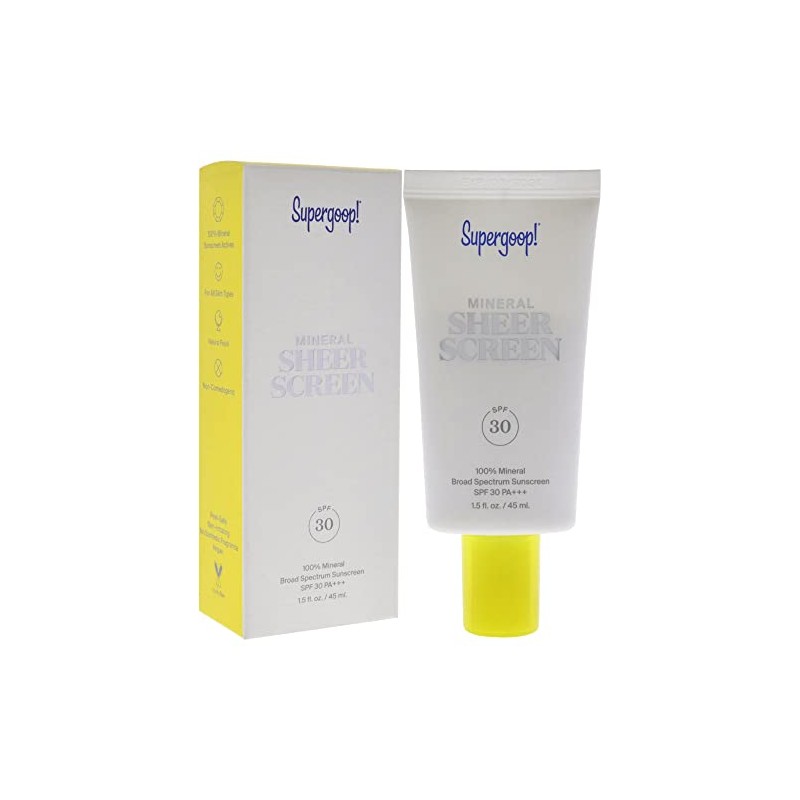 Supergoop Mineral Matte Screen SPF 30 For Women 1.5 oz