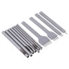 Leather Stitching Punch Set Leather Prong Round Hole Punch Manual