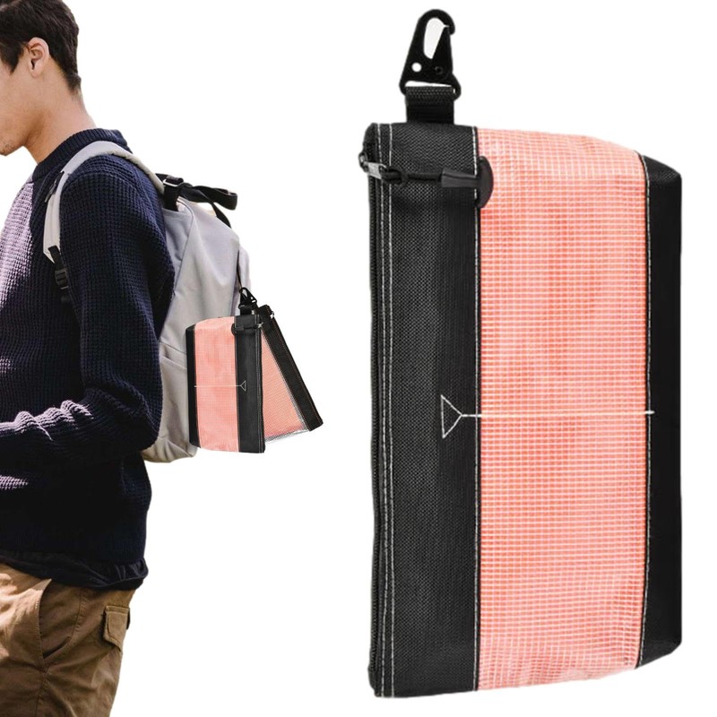 Tool Pouch Bag, Waterproof Small Tool Bag with Multi-Purpose Clip,