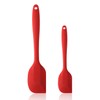 ICSTM Silicone Spatula,Spatulas Silicone Heat Resistant 450°F, Small & Large