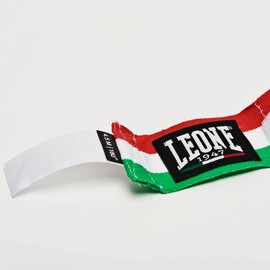 LEONE 1947 AB705/35IT Boxing Vantage [HAND WRAPS] Telescopic Type Velcro Closure, Normal Size, 11.8 ft (3.5 m), Italian Flag
