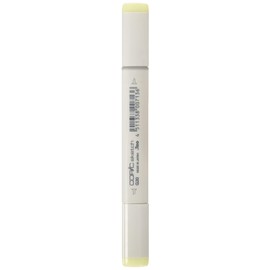 COPIC Sketch Marker Typ G - 20, Wax White, professioneller Pinselmarker, mit einer Super-Brush-Spitze und einer Medium-Broad-Spitze