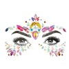 SHINEYES 8 Pcs Women Mermaid Face Gems Glitter,Rhinestone Rave,Crystals Face