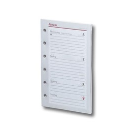 bsb Pocket Replacement 2017 Diary Pages A7 Week-to-2-Pages