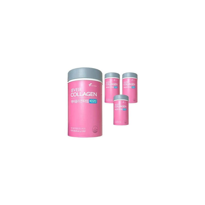 Ever Collagen Time Biotin Low Molecular Collagen 30 sachets, 4