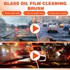 KunySape 2PC Glass Oil Film Remover for Car, 100ml Roll-On