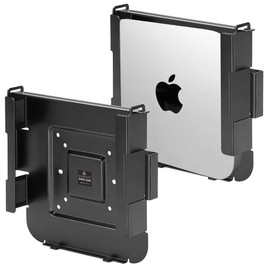 GABOR Mac Mini VESA Mount/Wall Mount/Under Desk Mount/VESA Mount Behind Monitor- Foam Padding, Security with Anti-Theft Locking, Full Mounting Kit for Space-Saving and Ergonomic Setup, Black