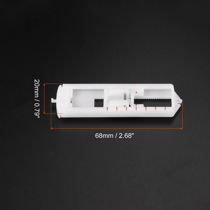 sourcing map 7302 Button Hole Sewing Machine Foot Galvanized Iron