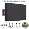 RedTagTown 60-65 inch Outdoor TV Cover Waterproof Dustproof Television Screen