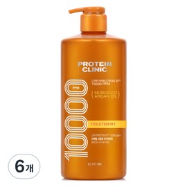Elastin Protein Clinic 10000 High-Nutrition Protein Treatment, 1L, 6 Pieces / 엘라스틴 프로틴 클리닉 10000 고영양 단백질 트리트먼트, 1L, 6개