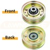 Lawneagle 756-04224 Flat Idler Pulley Replaces Cub Cadet 756-04224 Idler