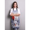 Wasach Eiffel Tower Apron, Oil Painting Paris Apron Home Kitchen