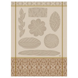 Le Jacquard Français 27520 Tea Towel Ronde Des Pains Seigle 80 x 60 cm Cotton