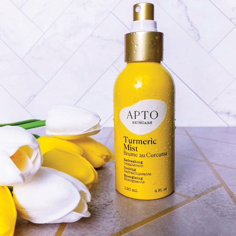 APTO 2-Pack of Turmeric Mist with Witch Hazel, Reviving, Hydrating