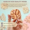 WishesMar 9 Pcs Wooden Brain Teaser Puzzles Set Logic Mind