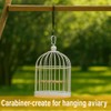 Kahedincy 4 Pcs Hanging Chains with Hooks, Security Cable with