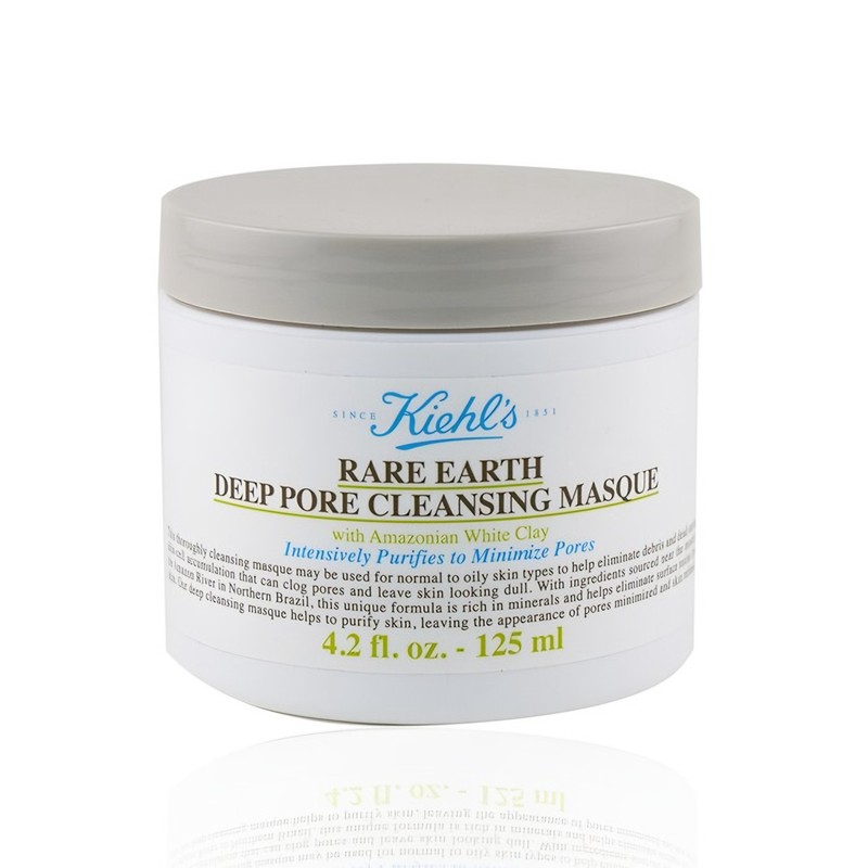 Kiehl's Rare Earth Deep Pore Cleansing Masque, Amazonian White Clay,