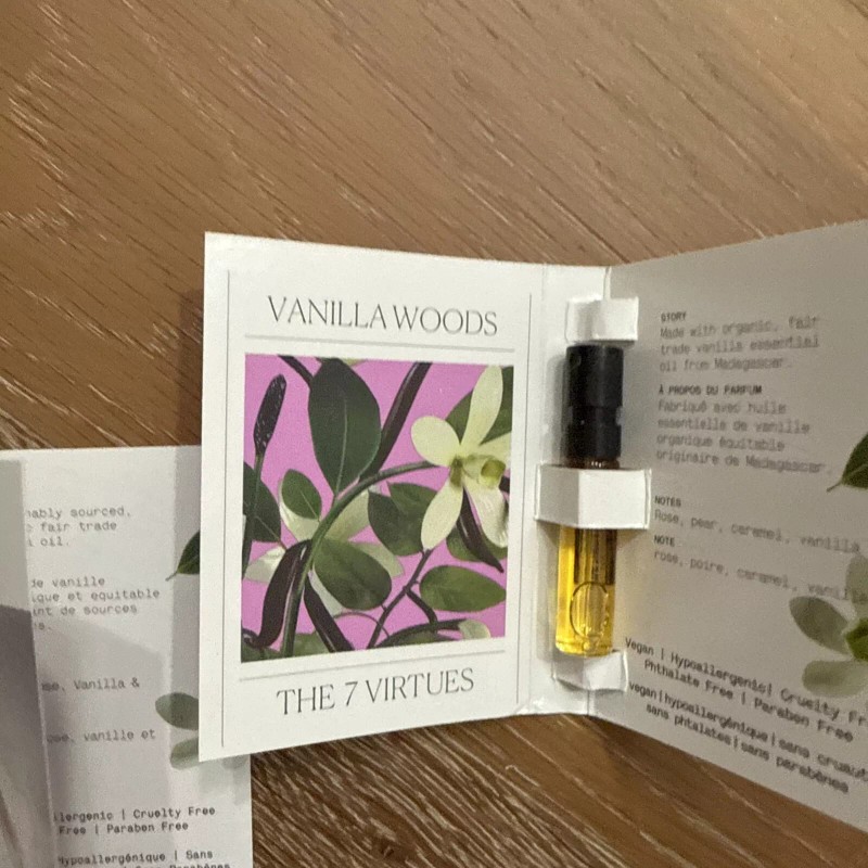 The 7 Virtues Lot 2 THE 7 VIRTUES VANILLA WOODS