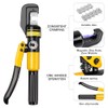 YUZES Hydraulic Crimping Tool 10 Tons, 12 AWG to 2/0