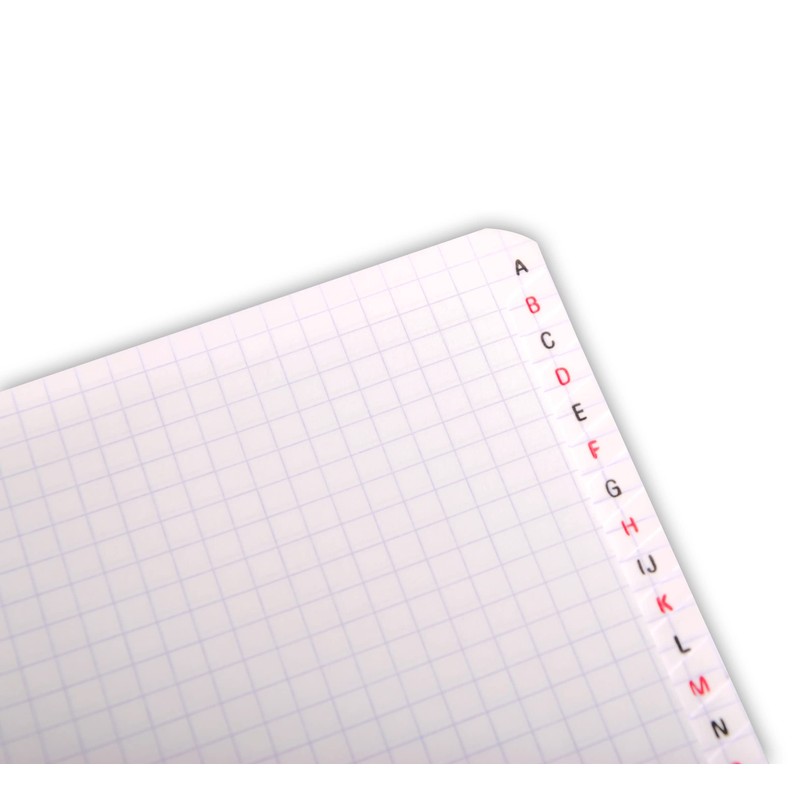 Clairefontaine 851C Vocabulary Book / Address Book Calligraphe Stapled 17