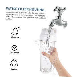 Operitacx Filter für Wasserreiniger Ersatz Filtration Wasserfilter für das ganze Hauswasserfilter Wasserfilter fürs Wasserfiltersystem für zu Hause das Haustier