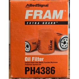 FRAM EXTRA GUARD® Spin-On Oil Filter  ~ PH4386 ~10K Mile