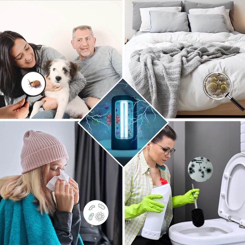 Sansi 18W Powerful UV Cleaning Light 99.99% UVC Lamp with