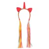 Boland 04528 Unicorn Tiara with Synthetic Hair and Sequins, Headband