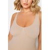 Yours Curve Nude Seamless Control Vest Top - Women's -